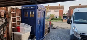 Full Size TARDIS replica 1980,s Version. Fibre Glass - Picture 1 of 16