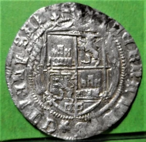 Anterior a la Pragmatica, REYES CATOLICOS, 1 Real, SEGOVIA, A.C.-376, Ag - Imagen 1 de 2