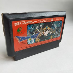 Dragon Quest III 3 Late Model Stamp B enix pre-owned Famicom NES
