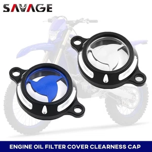 Engine Oil Filter Cover For YAMAHA YZ450F/FX YZ250F YZ 250FX WR250F WR450F - Picture 1 of 16