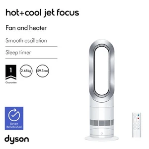 Dyson Hot+Cool™ Jet Focus fan heater (White/Silver) - Manufacturer Refurbished - Picture 1 of 8