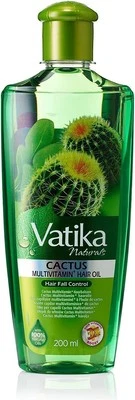 VATIKA NATURALS Dabur Vatika Cactus Enriched Hair Oil for Hair Fall Control 200 ml