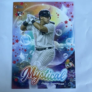 Serie Actualización Topps 2024 - Mystical RED #MYS-7 Jasson Dominguez (RC) ROJO 04/10 - Imagen 1 de 7