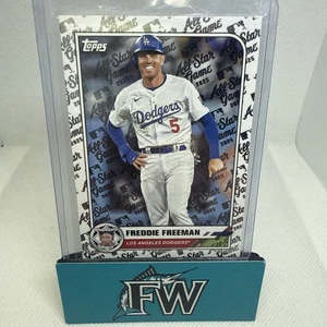 2025 Topps All-Star Game Freddie Freeman #25 Los Angeles Dodgers World Series - Picture 1 of 2