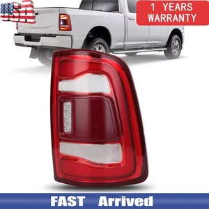 Passenger Red w/o Blind Spot Tail Light For 2019-2024 Dodge RAM 2500 3500 Lamp - Picture 1 of 7