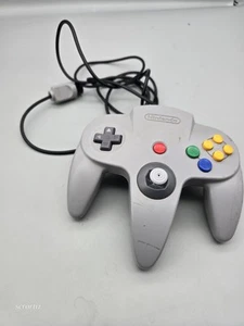 Mando Nintendo 64 Gris AUTÉNTICO OEM N64 Original Apretado Stick - Imagen 1 de 3