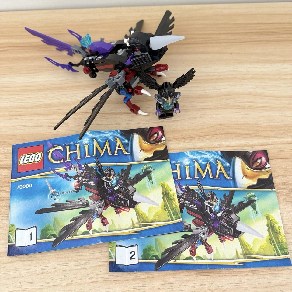 LEGO 70000 Legends of Chima Razcal's Glider - 100% Complete With Instructions - Image 1 of 4