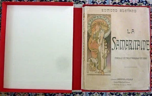 ALPHONSE MUCHA - ORIGINALE / VINTAGE - LIBRO LA SAMARITAINE - 1897 - Foto 1 di 8