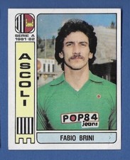 1981/82 PANINI FOOTBALLERS FIGURE - REC/REMOVED - N.2 STRINI - AXLES