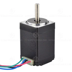STEPPERONLINE Nema 11 bipolare 1,8° 10Ncm Φ5mm 0,67A 28x45mm 4 fili CNC - Foto 1 di 7