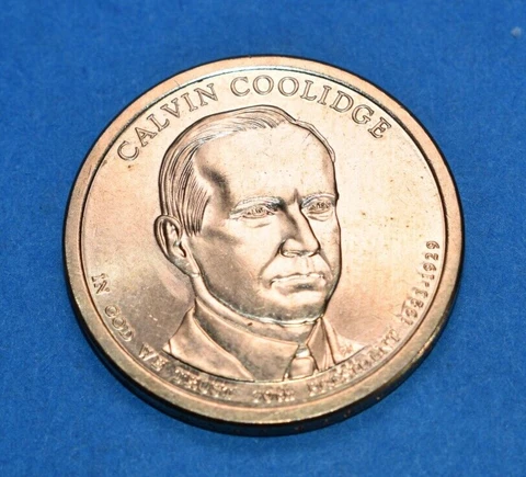 2014 D Calvin Coolidge Presidential Dollar Coin **Free Shipping** Cover