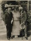 1923 Zdjęcie prasowe Morris Shepher, Mary Jordan i Judge Landis w San Antonio