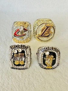 4 PCS Lebron James Ultimate Championship Ring Set, ๐บ๐ธ SHIP - Picture 1 of 3