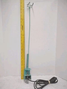 Proctor-Silex 24" Antenna Model 53 Vintage Teal Clamp On 10 Amp Max Rusted - Picture 1 of 12