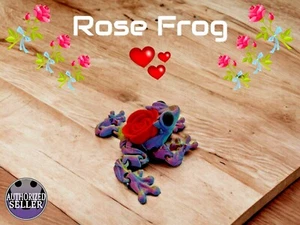 Incantevole rana rosa (stampato in 3D ufficiale ala di cenere) - Foto 1 di 8