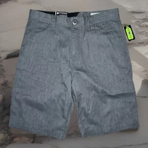 Volcom Mens Frickin Repreve Modern Regular Straight Gray Chino Shorts Sz 30 NWT - Picture 1 of 12