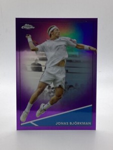 TOPPS TENNIS CHROME 2021 JONAS BJORKMAN PARALLEL 106/199