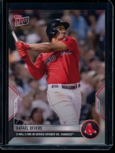 2022 Topps Now #485 Rafael Devers Base Card - Picture 1 of 2