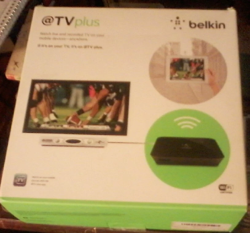 Decodificador de televisión móvil Belkin @TV Plus Anywhere G1V1000 - Nuevo en caja Foto 1 de 1