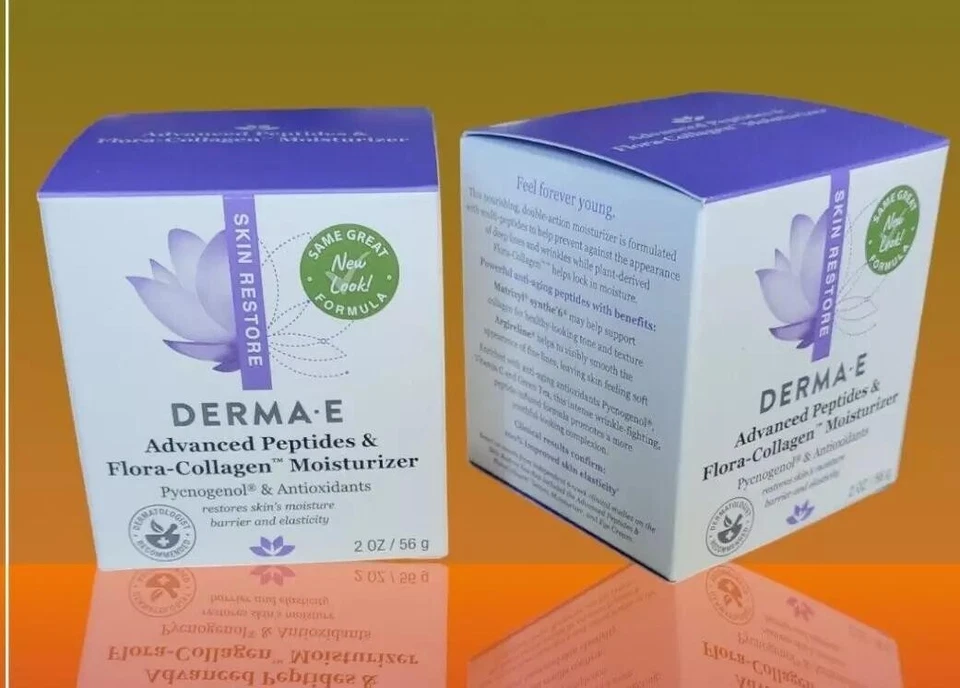 Derma E Advanced Peptides and Collagen Moisturizer 2 Oz