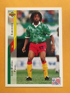 1994 Upper Deck World Cup #226 Cameroon Jean-Claude Pagal Soccer Card 