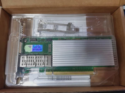 Intel E810-CQDA1 1 Port QSFP28 E810CQDA1G2P5 Eth Network Adapter - Image 1 of 2