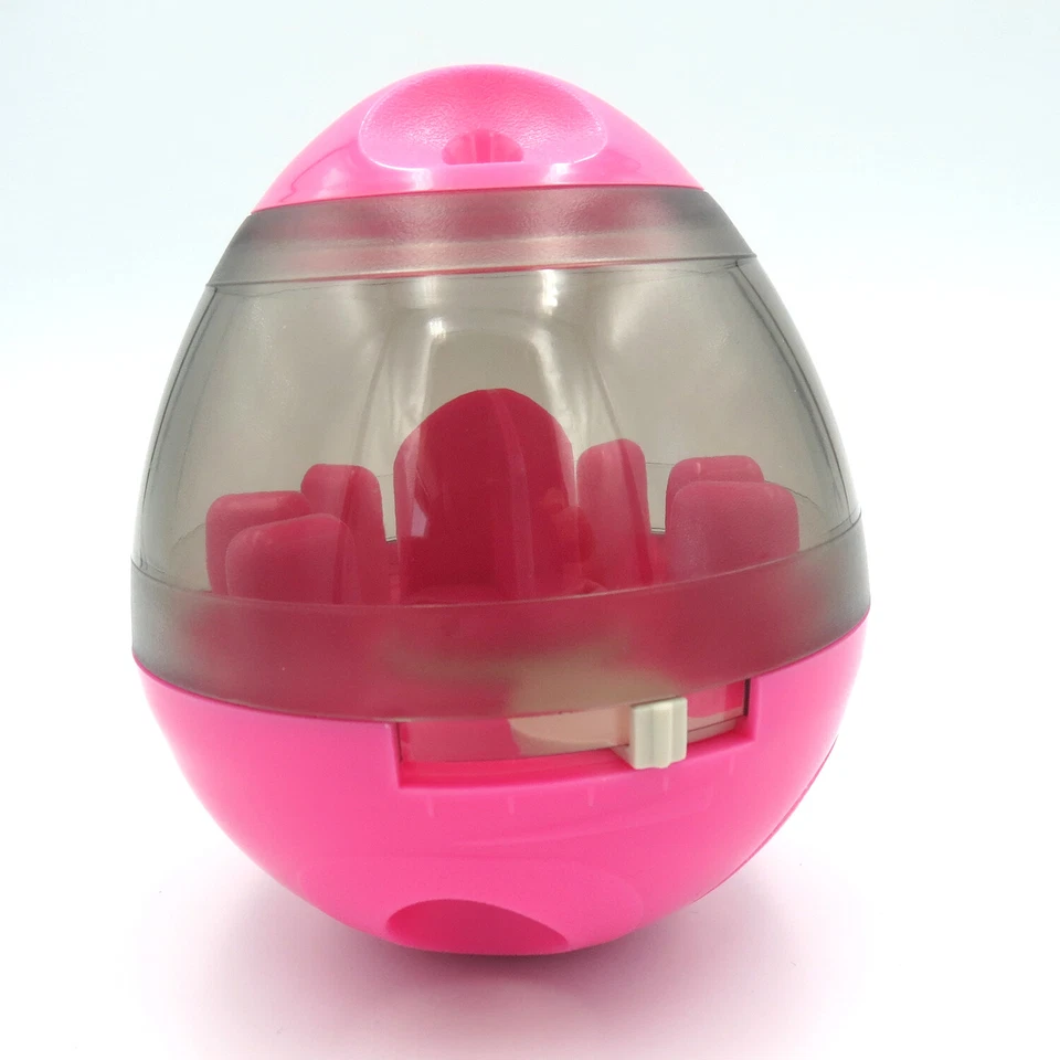 Precioso vaso alimentador automático de alimentos para perros mascotas tazón bolas interactivas EE. UU. Foto 1 de 4