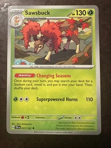 Sawsbuck 017/162 Sv05: Temporal Forces Regular - Picture 1 of 2