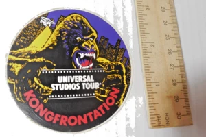 Vintage Rare King Kong Sticker Decal Universal Studios tour Kongfrontation - Picture 1 of 5