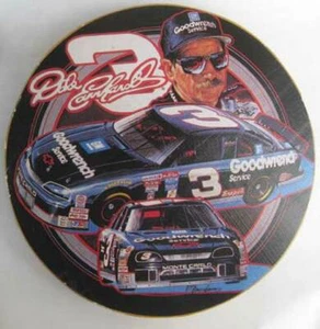 DALE EARNHARDT SR, #3, 6 1/8 inch Wood Wall Plaque, Monte Carlo cars Goodwrench - Picture 1 of 2