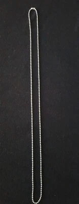 Stainless Steel Ball Chain with Connector 30 in length Brand New  - Image 1 of 2