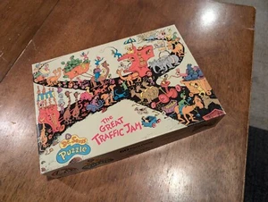 The Great Traffic Jam 60 Piece Puzzle Dr. Seuss Random House 1973 Complete! - Picture 1 of 2