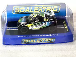 SCALEXTRIC 1:32 C3606 MINI Cooper S #888 Mini Chall 2014 Knox as NEW Boxed NICE - Imagen 1 de 12