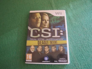 CSI: Crime Scene Investigation Deadly Intent Wii Game - Picture 1 of 6