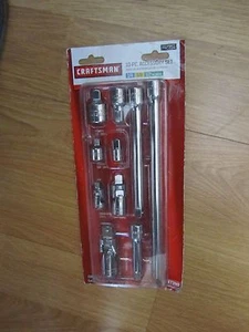 Craftsman 10-pc. Accessory Set 942351,1/4",3/8" 1/2" Drive - Picture 1 of 1