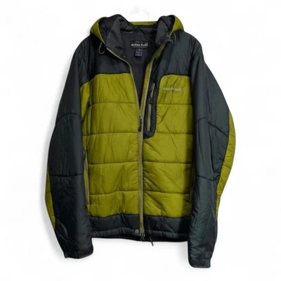 mont-bell Japan FLAT IRON PARKA Men's S (J/M) Tea Green Light and Warm Polyester - Image 1 of 4