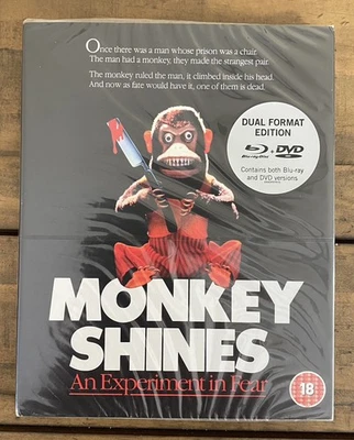 Monkey Shines- Eureka! Limited Edition bluray/dvd NEW SEALED- region B  - Image 1 of 4