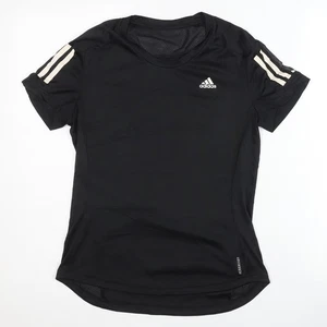 Adidas T-Shirt Donna Nera, S, Running, Traspirante - Foto 1 di 12