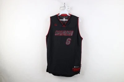 Camiseta deportiva de baloncesto vintage Adidas edición limitada para niños XL Lebron James Miami Heat #6 Foto 1 de 4