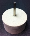Caswell CYLINDER FELT BOB - 3 X 1-1/2 X 1/4 SHFT