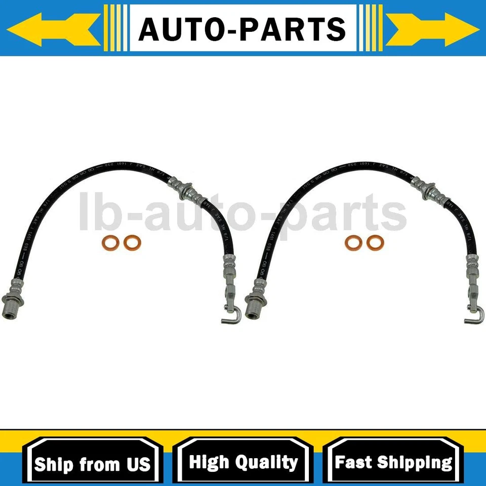 Manguera de freno delantera Dorman 2 piezas para Toyota MR2 1985 1986 1987 1988 1989 1,6 L Foto 1 de 4
