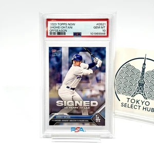 Shohei Ohtani 2023 Topps Now #OS21 PSA 10 Gem Mint Dodgers MLB Card - Picture 1 of 3