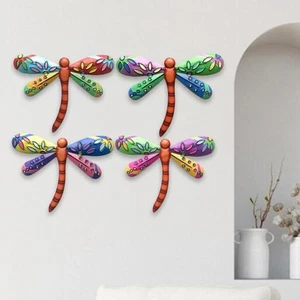 Metal Dragonfly Wall Artwork for Garden Decoration Outdoor for Yard - Picture 1 of 29