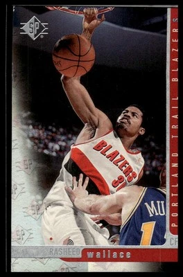 1996-97 SP #94 Rasheed Wallace - Image 1 of 2