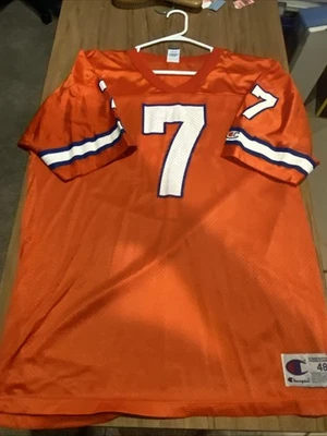 Camiseta de Colección Campeón #7 John Elway Talla 48 NFL Denver Broncos Foto 1 de 4