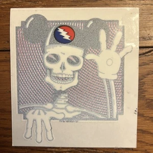 Grateful Dead Vintage Window sticker Concert Rare 1987 Mickey Ears Atomic - Picture 1 of 5