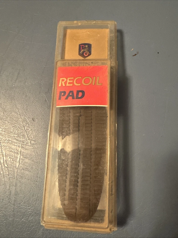 Pachmayr recoil pad Decel. Trap model D550B-L-P-Bn P/N 01302  large Pigeon Face - Image 1 of 4