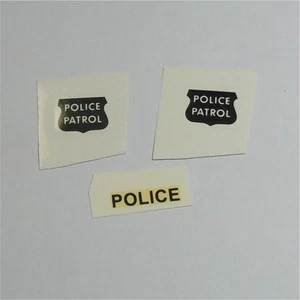 Corgi Toys  481 Chevrolet Police State Patrol Car Stickers - Picture 1 of 3