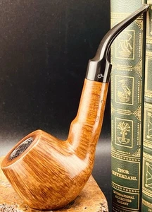 🔥 RARO ENORME 2.9OZ Charatan’s Make SUPREME S 360° GRANO RECTO TUBO ANTIGUO ESTADO - Imagen 1 de 23