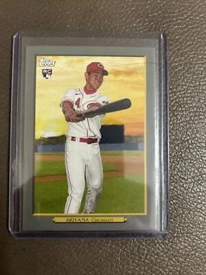 2020 Topps Prominent Baseball Players Turkey Red Shogo Akiyama #TR-14 RC  - Image 1 of 2